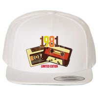 1981 Limited Edition Birthday Gift Wool Snapback Cap