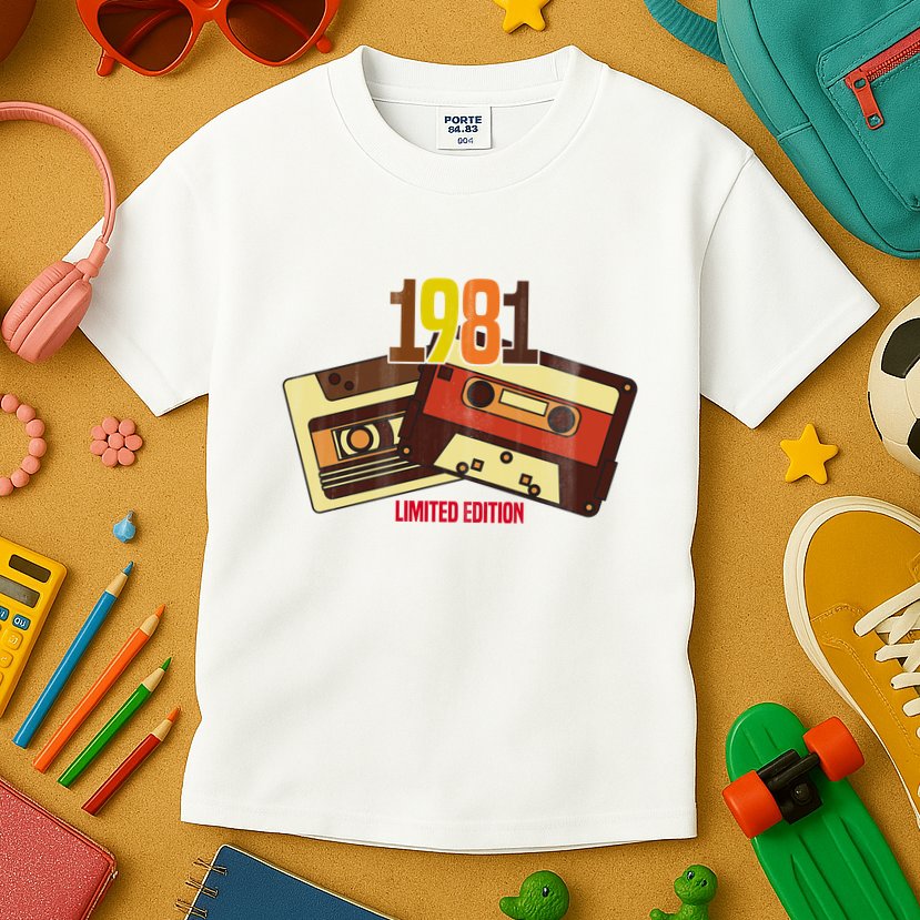 1981 Limited Edition Birthday Gift Kids T-Shirt