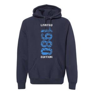 1980 Limited Edition 43th Birthday Born 1980 Premium Hoodie