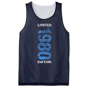 1980 Limited Edition 43th Birthday Born 1980 Mesh Reversible Basketball Jersey Tank