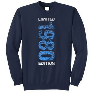 1980 Limited Edition 43th Birthday Born 1980 Tall Sweatshirt