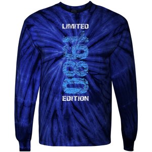 1980 Limited Edition 43th Birthday Born 1980 Tie-Dye Long Sleeve Shirt