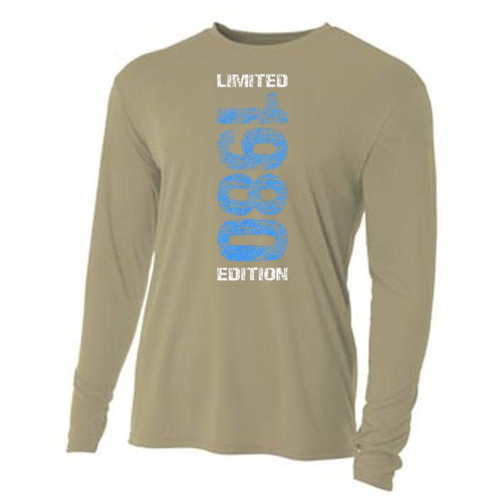 1980 Limited Edition 43th Birthday Born 1980 Cooling Performance Long Sleeve Crew