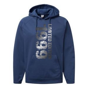 1999 Limited Edition 24th Birthday 1999 Man Woman 24 Performance Fleece Hoodie