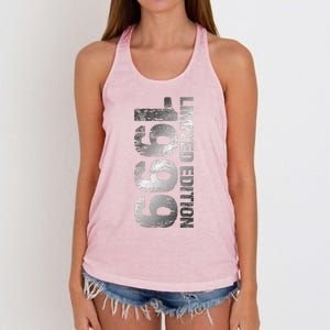 1999 Limited Edition 24th Birthday 1999 Man Woman 24 Women's Knotted Racerback Tank