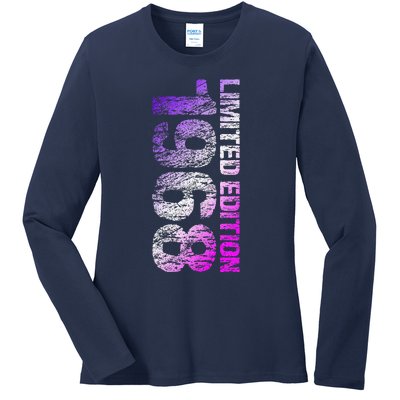 1968 Limited Edition 55th Birthday 1968 Man Woman 55 Ladies Long Sleeve Shirt