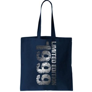 1999 Limited Edition 24th Birthday 1999 Man Woman 24 Tote Bag