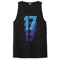 17 Lucky Number 17th Year Birthday Age Sports Team PosiCharge Competitor Tank