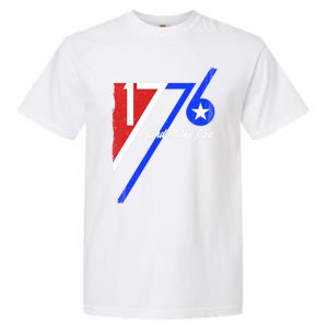 1776 Land Of The Free Independence Day 4th Of July Retro Gift Garment-Dyed Heavyweight T-Shirt