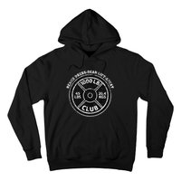 1000 Lbs Pound Club Gym Weightlifting Dead Lift Bench Press Hoodie