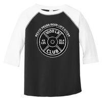 1000 Lbs Pound Club Gym Weightlifting Dead Lift Bench Press Toddler Fine Jersey T-Shirt