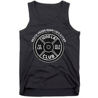 1000 Lbs Pound Club Gym Weightlifting Dead Lift Bench Press Tank Top