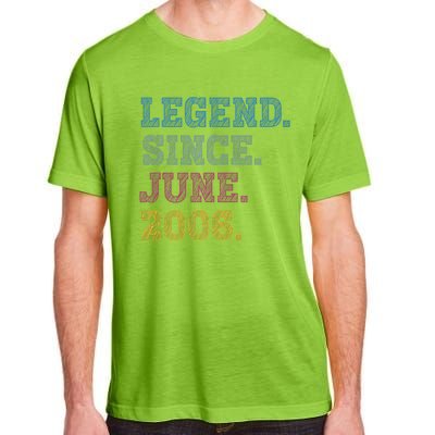 17YearOld Legend Since June 2006 17th Birthday Adult ChromaSoft Performance T-Shirt