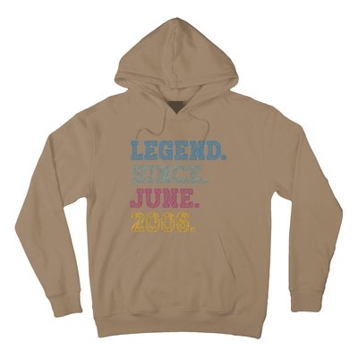 17YearOld Legend Since June 2006 17th Birthday Hoodie