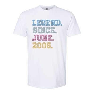 17YearOld Legend Since June 2006 17th Birthday Softstyle CVC T-Shirt