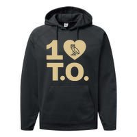 1 Love To Performance Fleece Hoodie