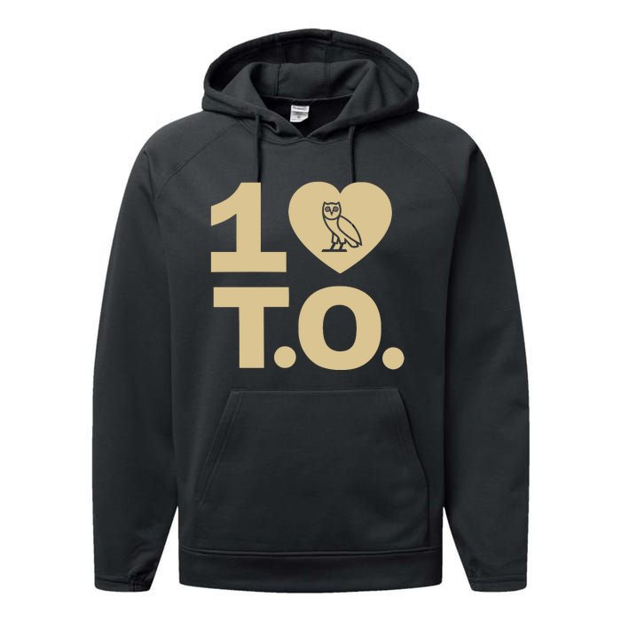 1 Love To Performance Fleece Hoodie