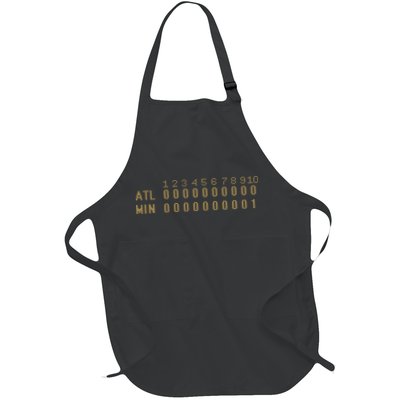 1991 Minnesota Baseball Game 7 Scoreboard Apron
