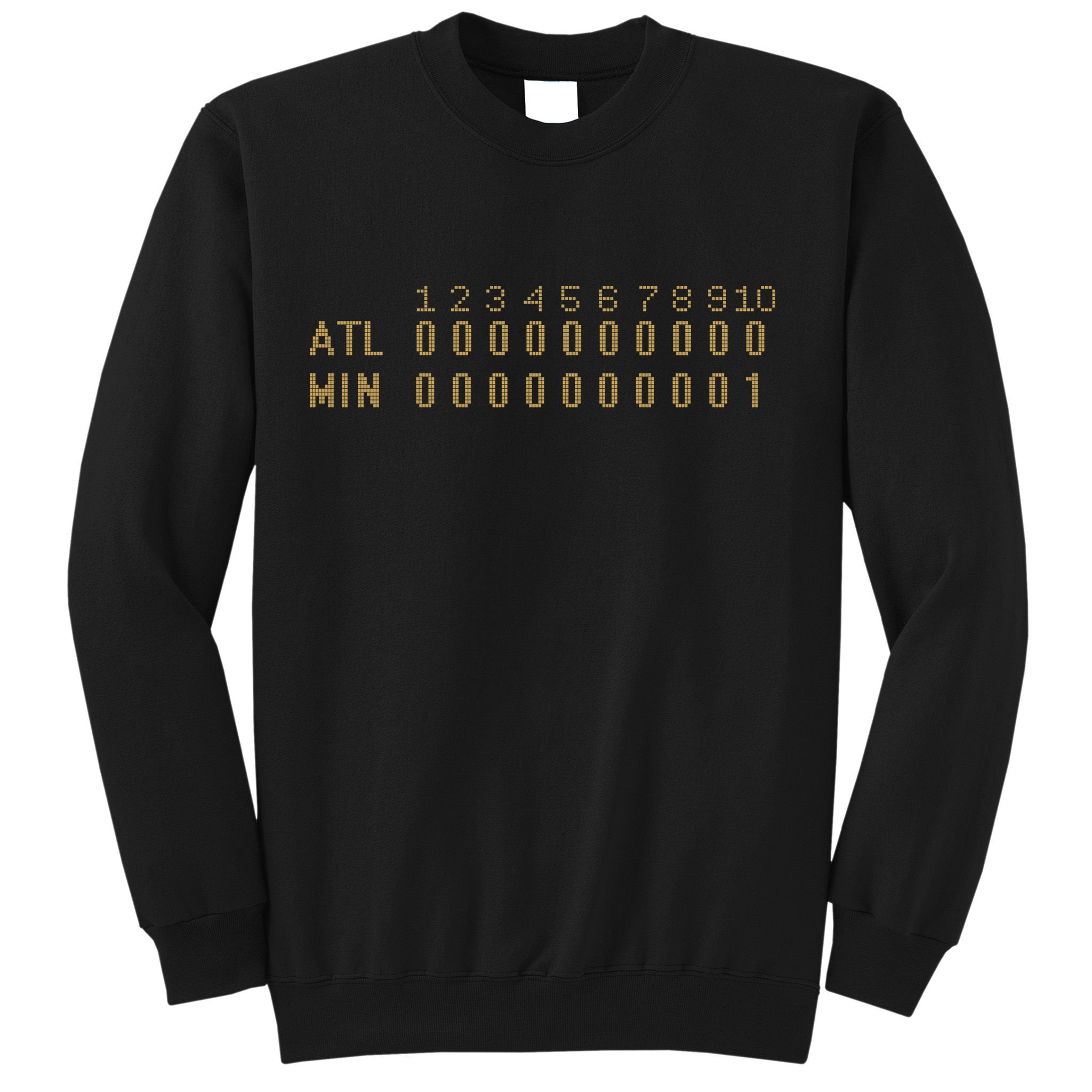 1991 Minnesota Baseball Game 7 Scoreboard Sweatshirt