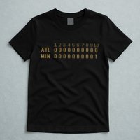 1991 Minnesota Baseball Game 7 Scoreboard T-Shirt