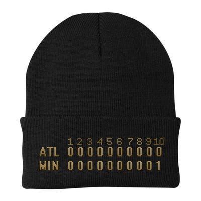 1991 Minnesota Baseball Game 7 Scoreboard Beanie