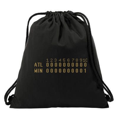 1991 Minnesota Baseball Game 7 Scoreboard Drawstring Bag