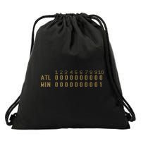 1991 Minnesota Baseball Game 7 Scoreboard Drawstring Bag