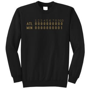 1991 Minnesota Baseball Game 7 Scoreboard Tall Sweatshirt