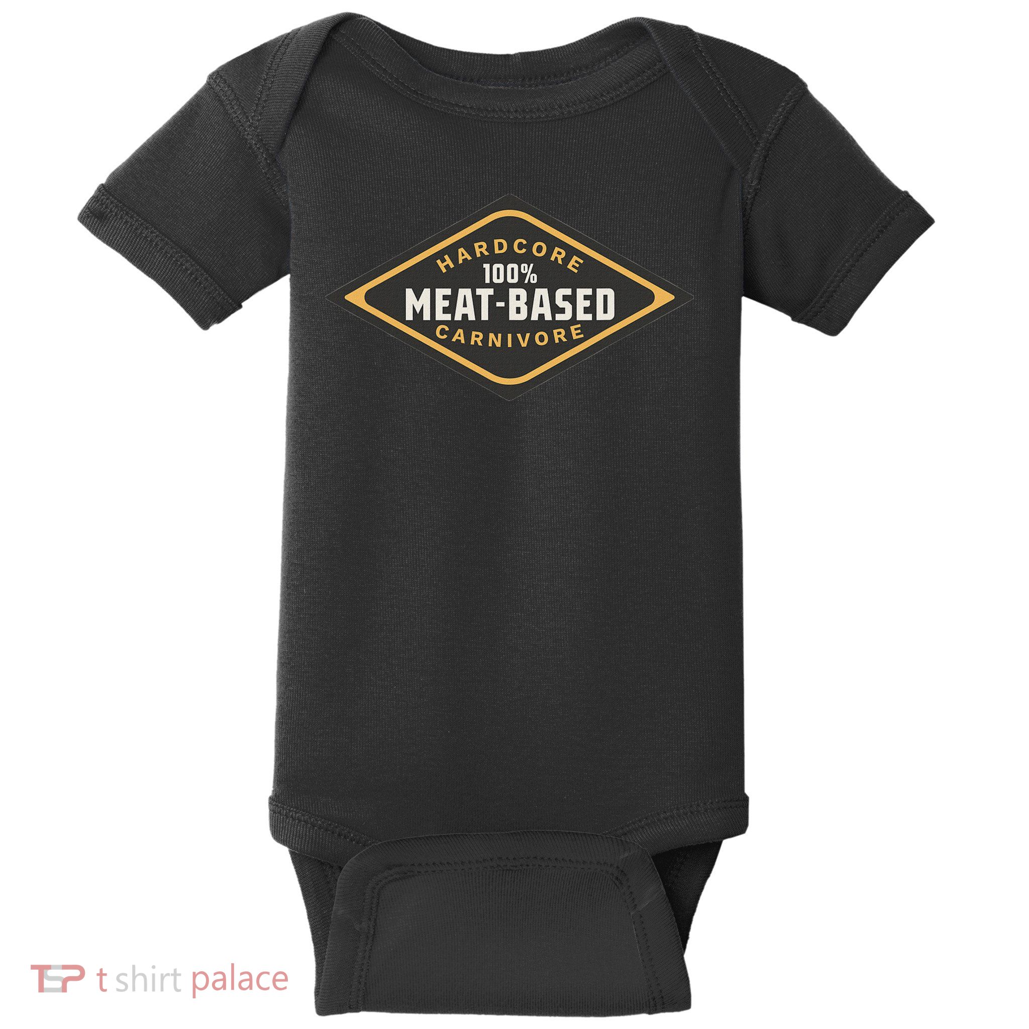 100 Meat Based Hardcore Carnivore Baby Bodysuit