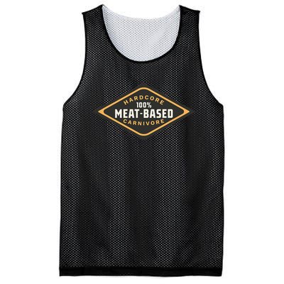 100 Meat Based Hardcore Carnivore Mesh Reversible Basketball Jersey Tank