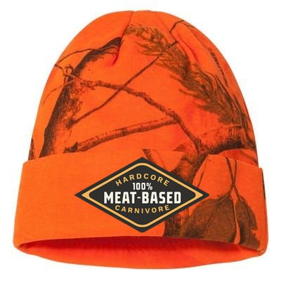 100 Meat Based Hardcore Carnivore Kati Licensed 12" Camo Beanie