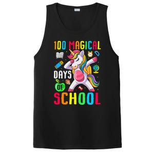 100 Magical Days Of School 100th Day Unicorn Teacher PosiCharge Competitor Tank