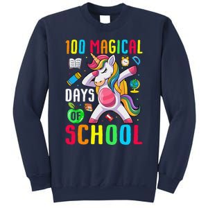 100 Magical Days Of School 100th Day Unicorn Teacher Sweatshirt