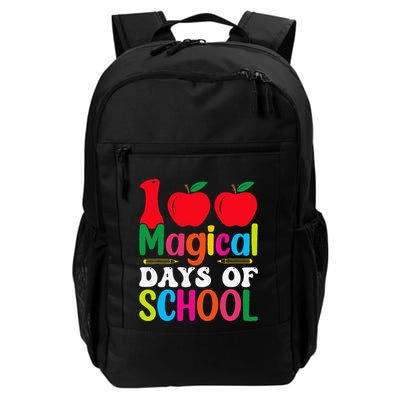 100 Magical Days Of School Apples Pencils Backpack