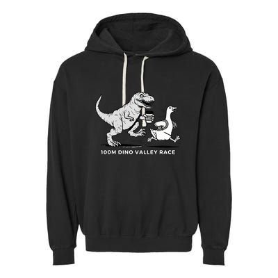 100 Mile Dino Valley Race Garment-Dyed Fleece Hoodie