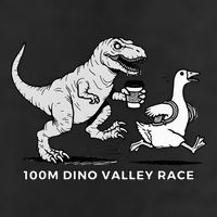 100 Mile Dino Valley Race Adult Drive Performance Visor