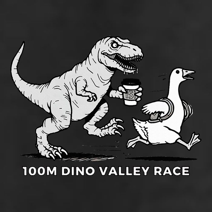 100 Mile Dino Valley Race 11oz C Handle Ceramic Mug