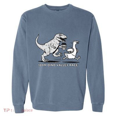 100 Mile Dino Valley Race Garment-Dyed Sweatshirt