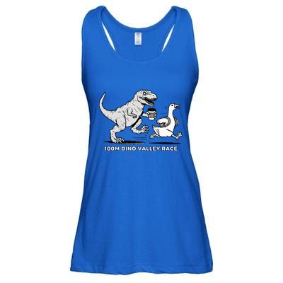 100 Mile Dino Valley Race Ladies Essential Flowy Tank