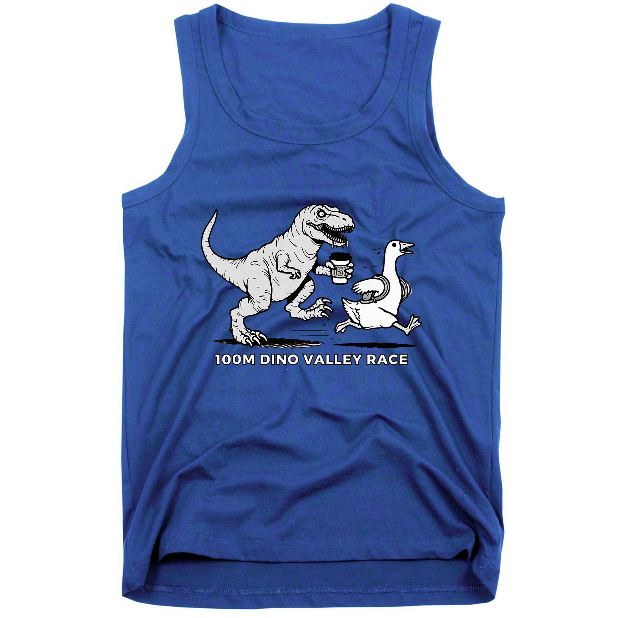 100 Mile Dino Valley Race Tank Top