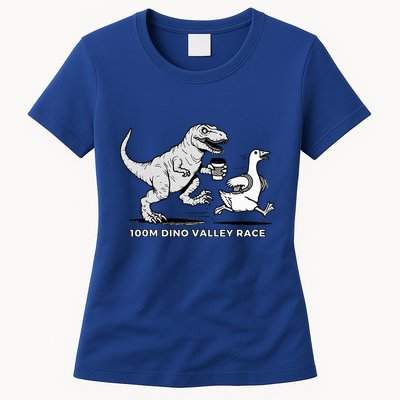 100 Mile Dino Valley Race Womens T-Shirt