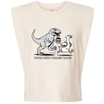 100 Mile Dino Valley Race Garment-Dyed Women's Muscle Tee