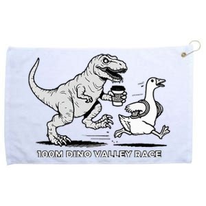 100 Mile Dino Valley Race Grommeted Golf Towel