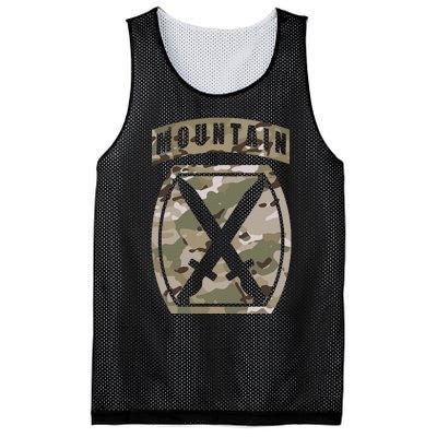 10th Mountain Division Patch 10th Mtn Ocp Multicam Camo Mesh Reversible Basketball Jersey Tank