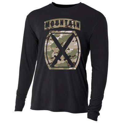 10th Mountain Division Patch 10th Mtn Ocp Multicam Camo Cooling Performance Long Sleeve Crew