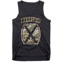 10th Mountain Division Patch 10th Mtn Ocp Multicam Camo Tank Top