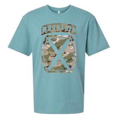 10th Mountain Division Patch 10th Mtn Ocp Multicam Camo Sueded Cloud Jersey T-Shirt