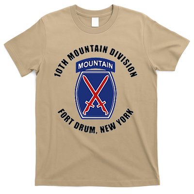 10th Mountain Division Fort Drum New York T-Shirt