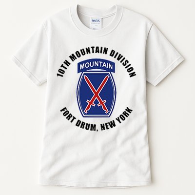 10th Mountain Division Fort Drum New York Tall T-Shirt