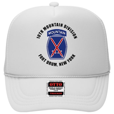 10th Mountain Division Fort Drum New York Trucker Hat